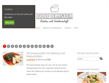 Tablet Screenshot of foodblaster.com